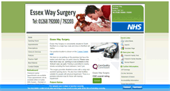 Desktop Screenshot of essexwaysurgery.co.uk